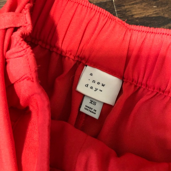 Mid-rise tie waist shorts - A New Day - Picture 4 of 5